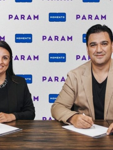 Param, Momento’ya ortak oldu